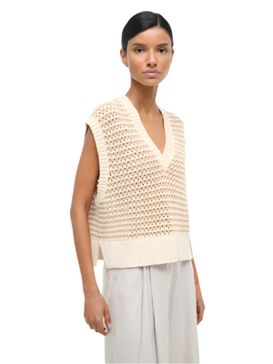 Americana Sweater in Breeze Creme