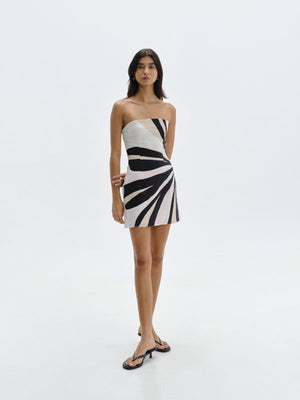carla mini dress in Verbena Chest cup Anne Klein Size:US 6 / UK 10 / Medium Women's Nice Dress in