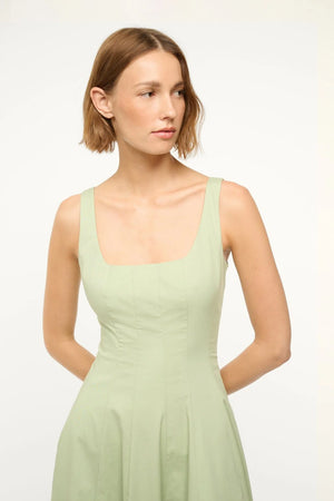 Wells Dress in Pale Jade