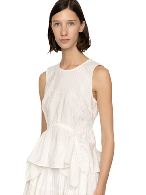 Camden Top in White