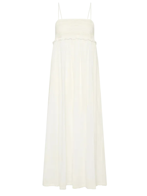 Shop Danielle Dress in Vintage White – ZOË