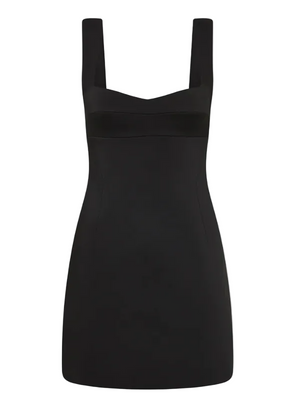 Shop Alizee Structured Mini Dress in Black – ZOË