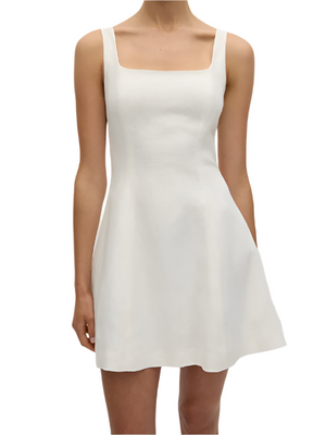 Felice Mini Dress in White