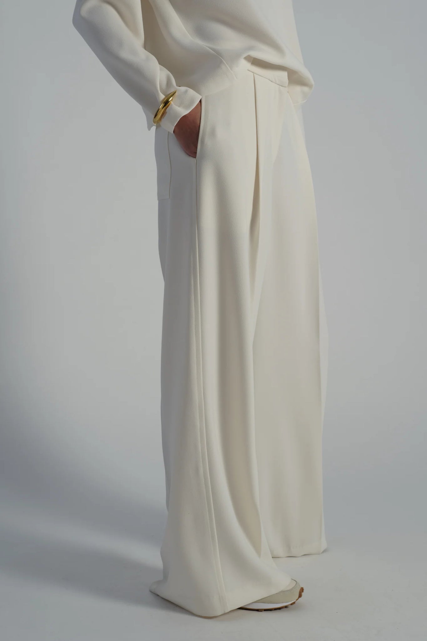 Neve Pant in Ivory