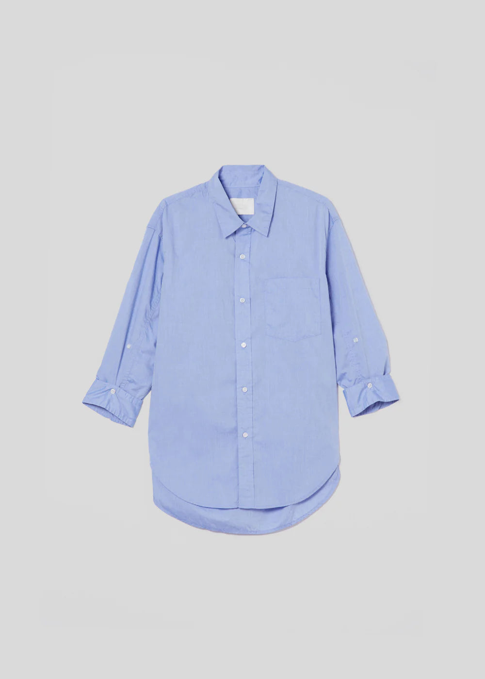 Kayla Shirt in Blue End on End