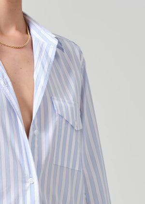 Shay Shirt in French Stripe