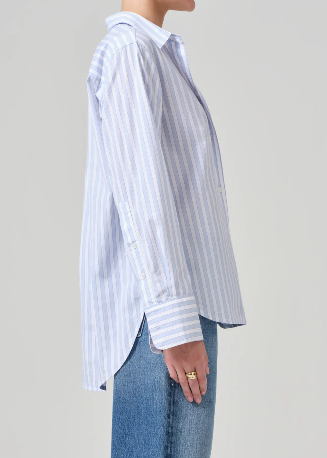 Shay Shirt in French Stripe