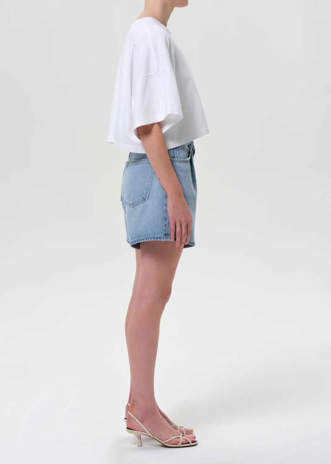 Rhoda Pleated A-line Short in Raft