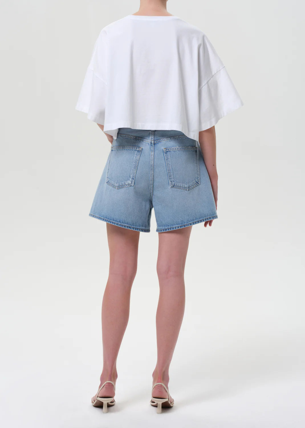Rhoda Pleated A-line Short in Raft