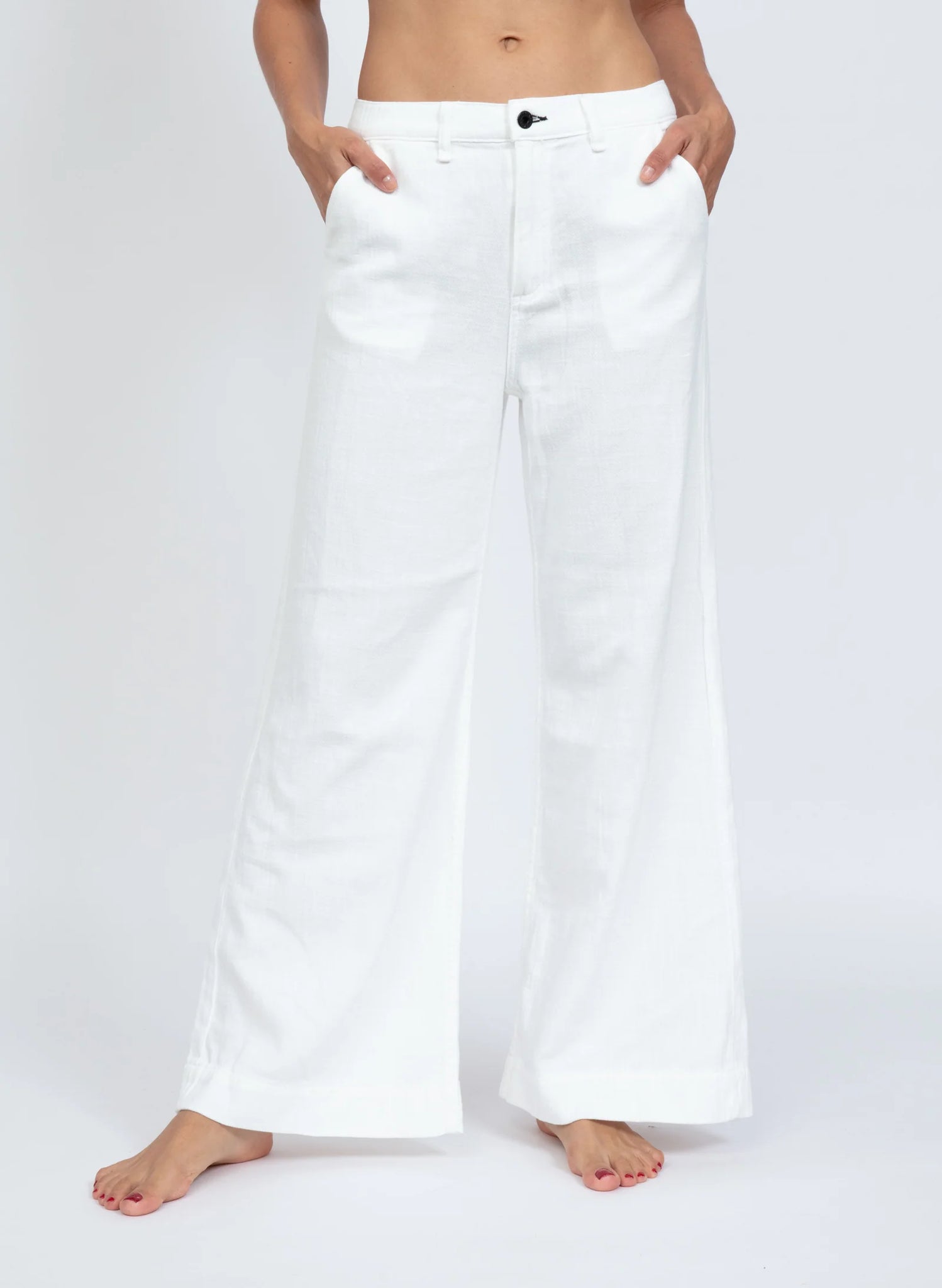 The Trouser in Ivory