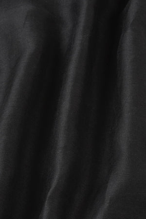 Bormio V Neck Midi Dress in Black