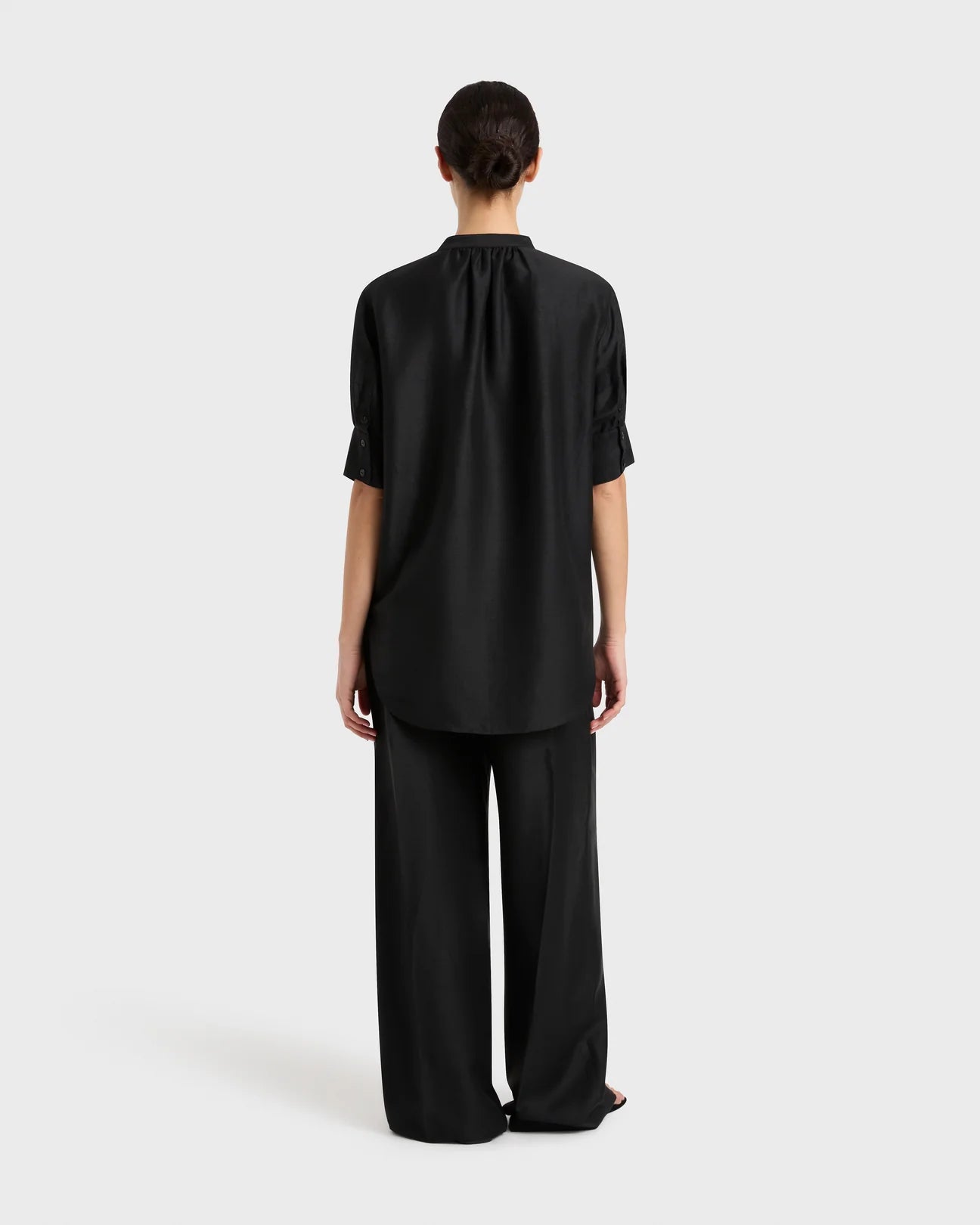 Bormio Short Sleeve Shirt in Black