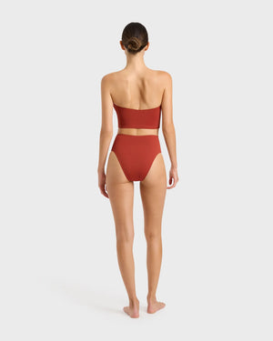 Stella Bikini Top in Sienna