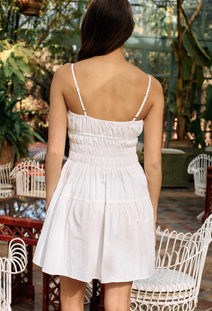 Caserto Dress in White