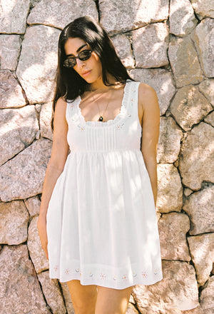 Meissa Dress in White