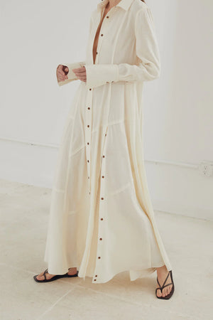 Ella Dress in Ivory