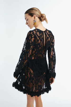 Odessa Mini Dress in Black