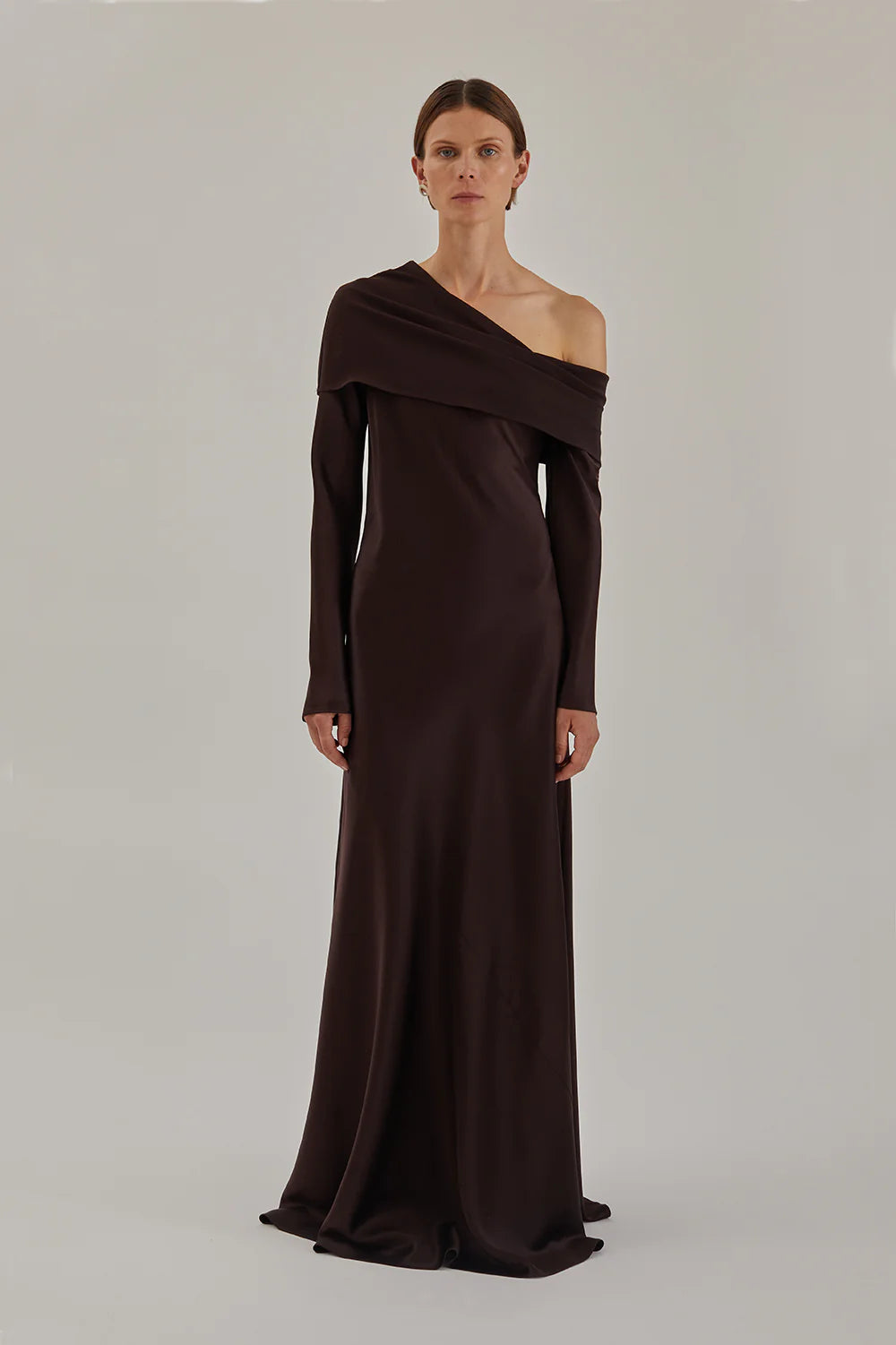 Billie Dress in Dark Chocolate