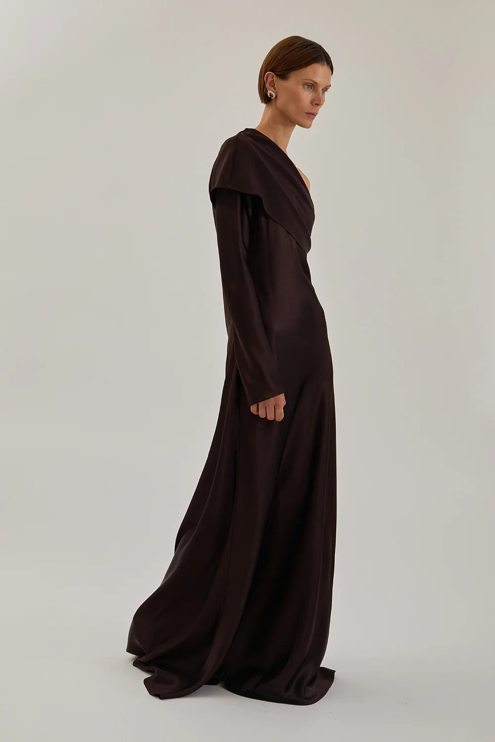 Billie Dress in Dark Chocolate