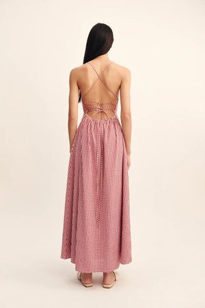 Lori Dress in Red Gingham