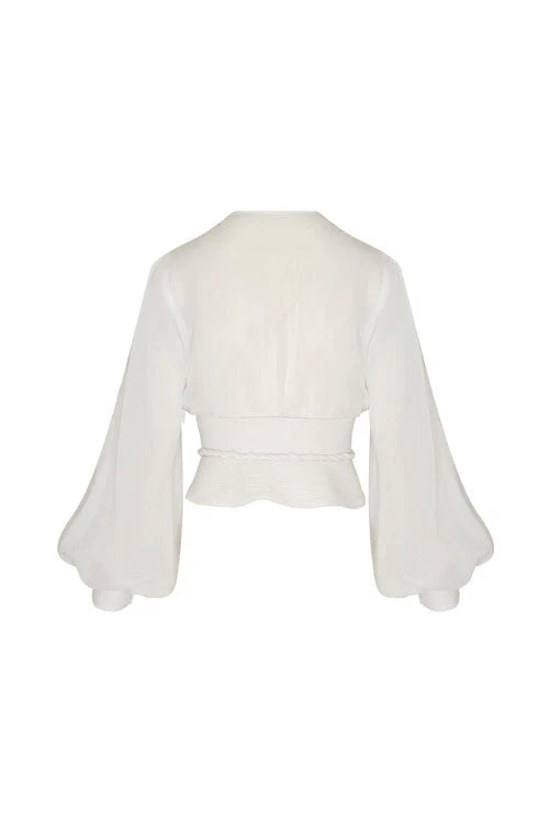 La Costa Top in Off White