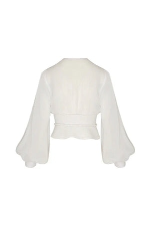 La Costa Top in Off White