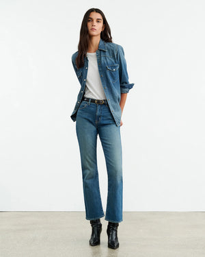 Boot Cut Jean in Classic Wash