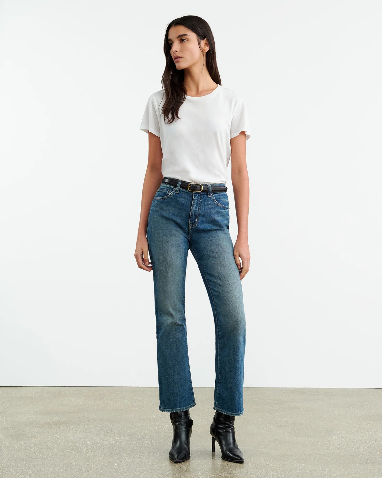 Boot Cut Jean in Classic Wash