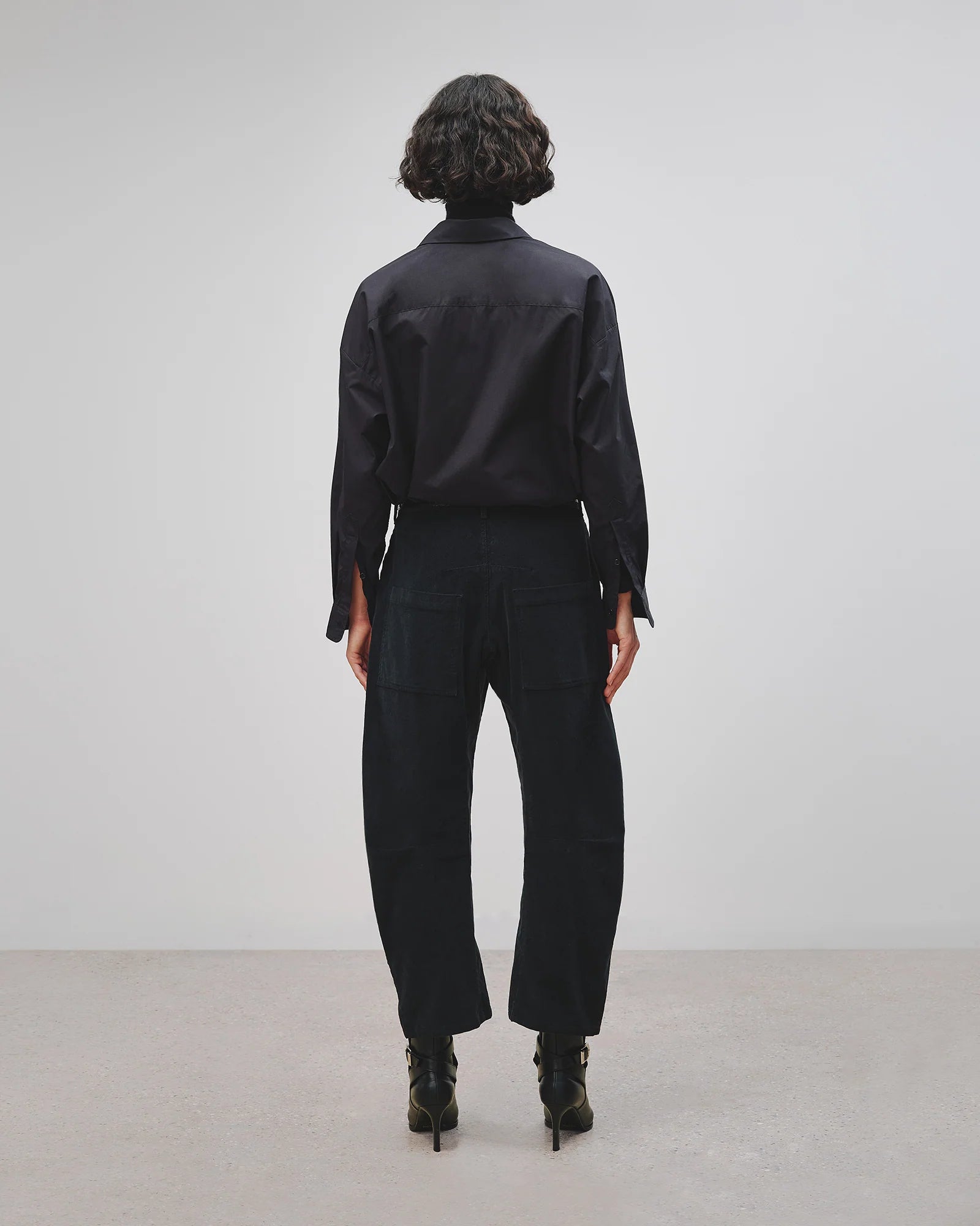 Shon Corduroy Pant in Black