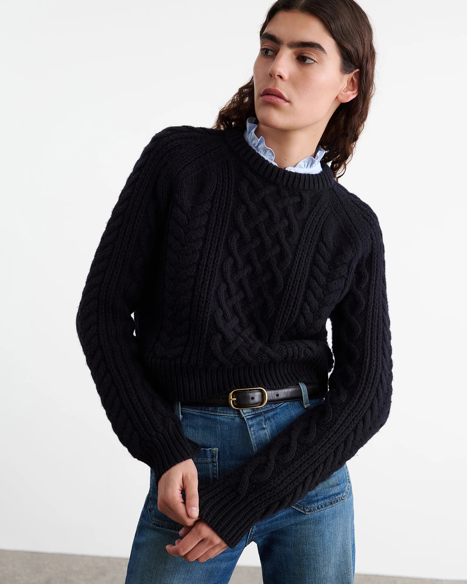 Coras Sweater in Navy