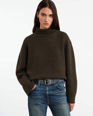 Omaira Sweater in Dark Pine