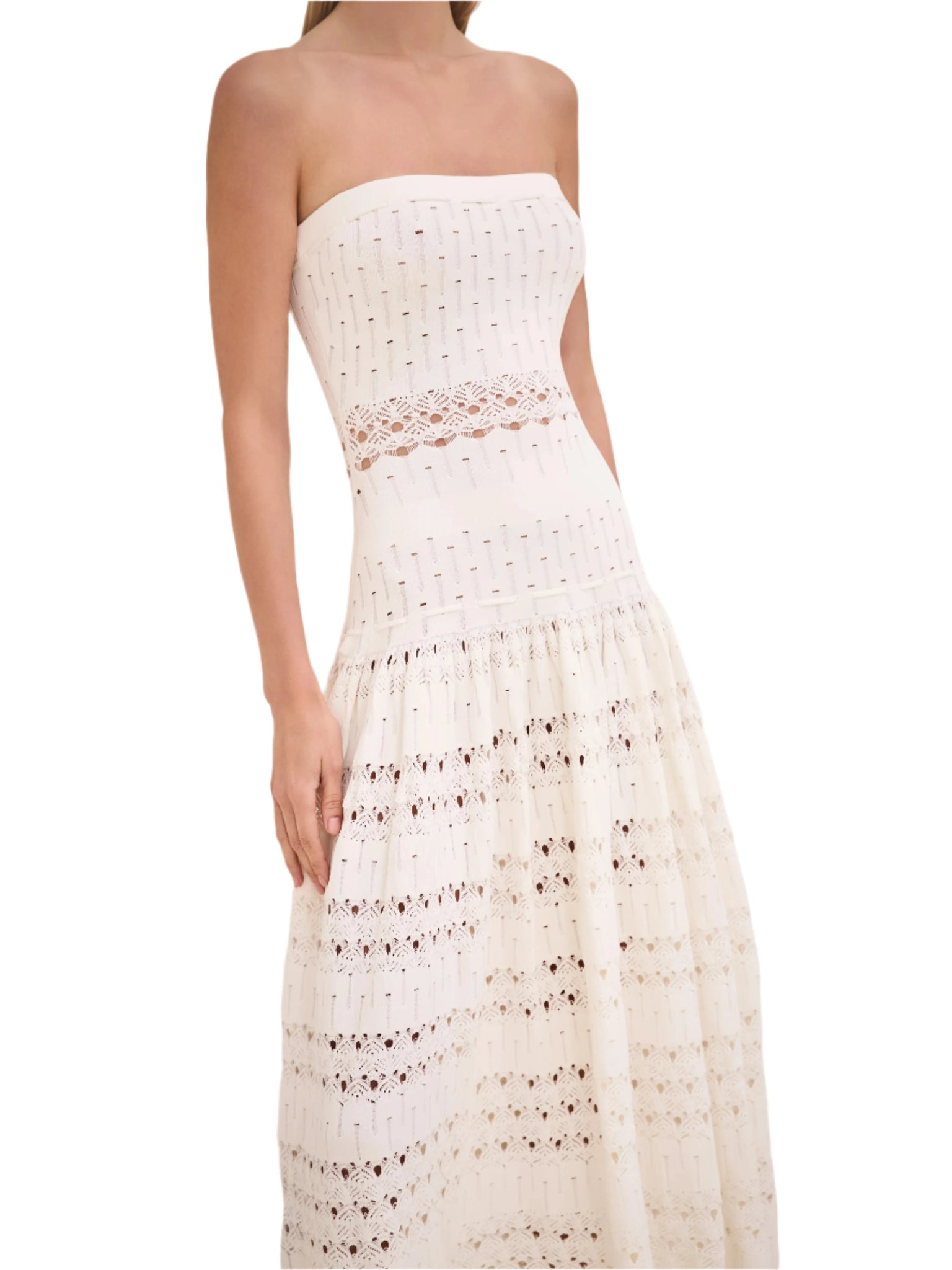 Payge Dress in White