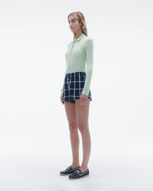 Picnic Plaid Short in Midnight Combo