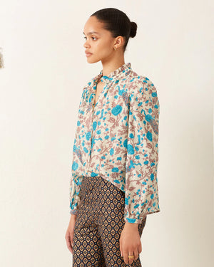 Annabel Peacock Plume Shirt