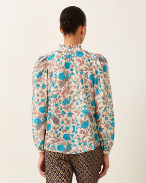 Annabel Peacock Plume Shirt