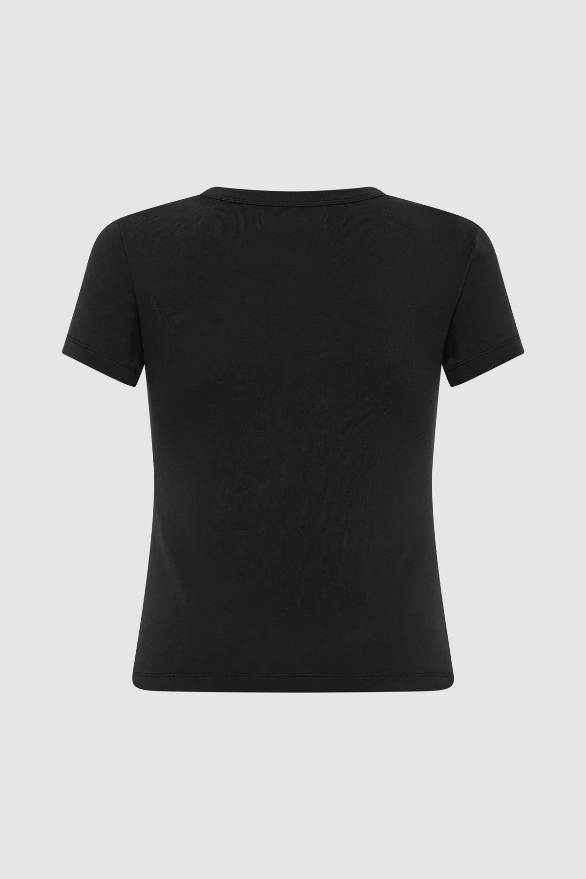 Organic Cotton Baby Tee in Jet Black