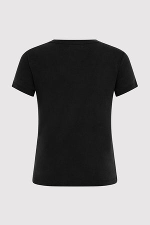Organic Cotton Baby Tee in Jet Black