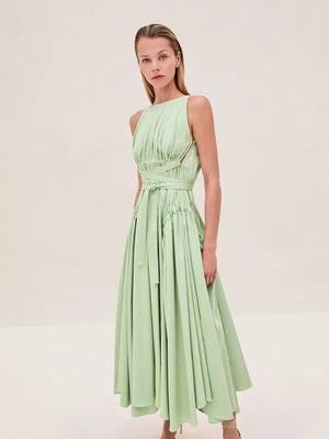 Versaille Dress in Seaglass