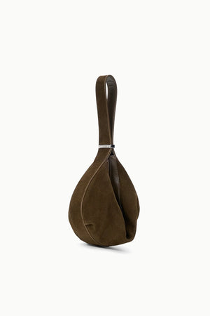 Demy Shoulder Bag in Truffle displayed with accessories, enhancing your stylish outfit for any occasion.