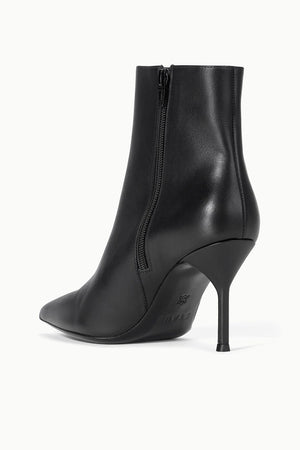 Stylish Staud Sebastian Ankle Boot in black with 80MM heel perfect for chic outfits.