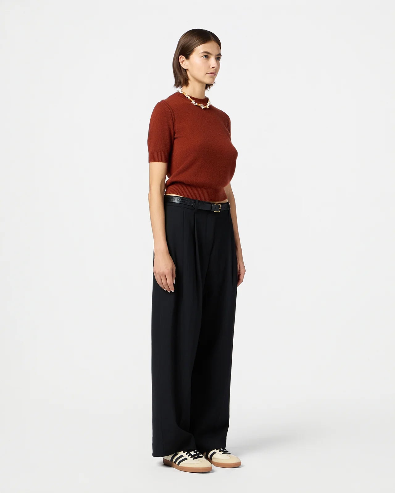 Sweater Tee in Cinnamon