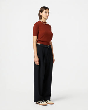 Sweater Tee in Cinnamon