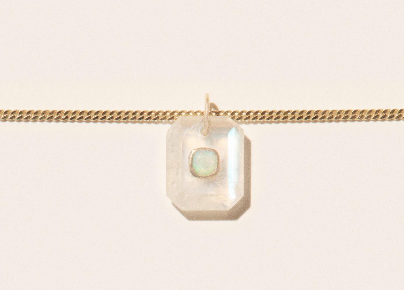 Anton No. 1 Collier in Moonstone