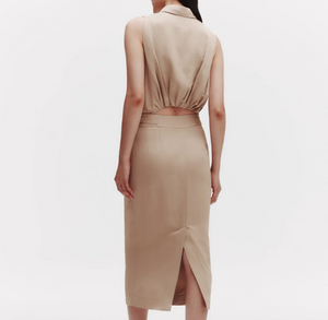 Sarah Dress in Travertine