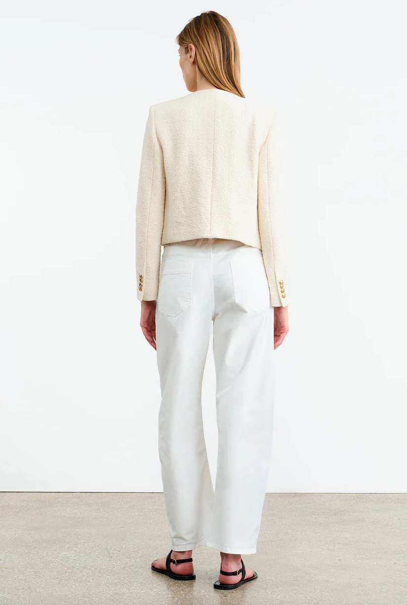 Patti Short Jacket in Ivory