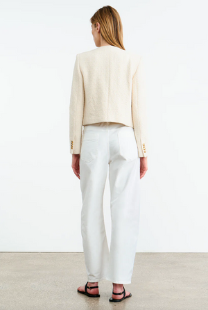 Patti Short Jacket in Ivory