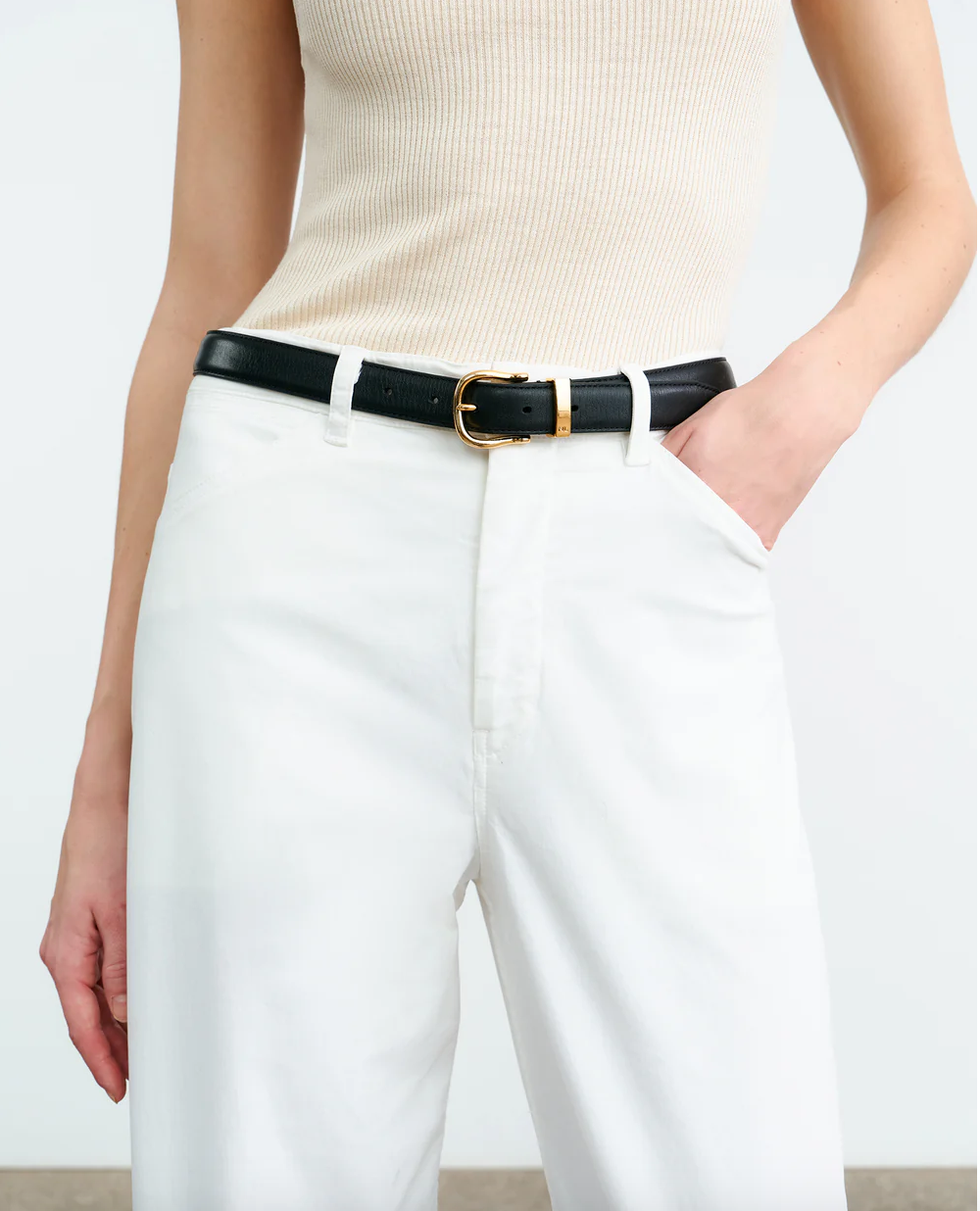 Tribeca Pant in White