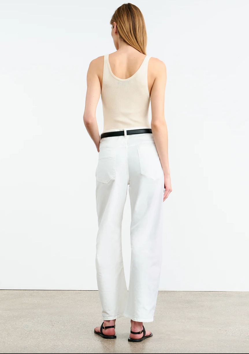 Tribeca Pant in White