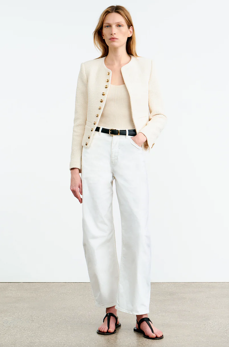 Tribeca Pant in White