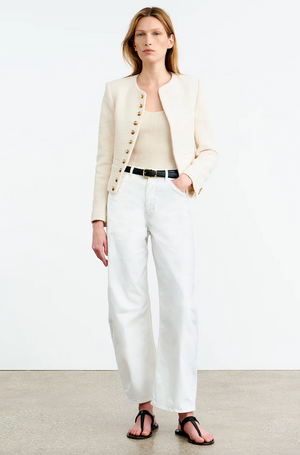 Tribeca Pant in White